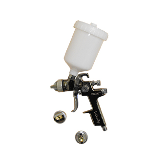 VELOCITY VGKS GRAVITY FEED SPRAY GUN KIT 1.5MM 2.0MM 2.5MM SETUP